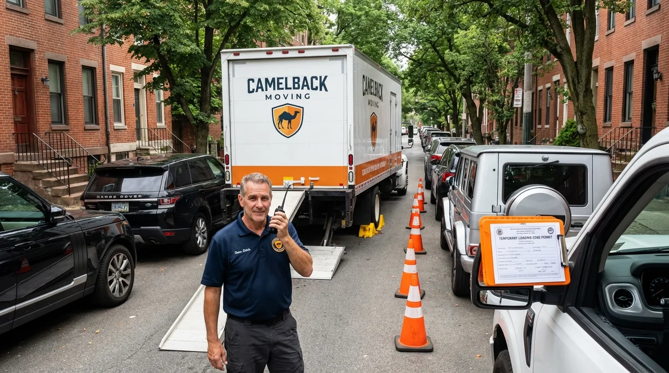 City street loading permit setup in Lowellville, OH