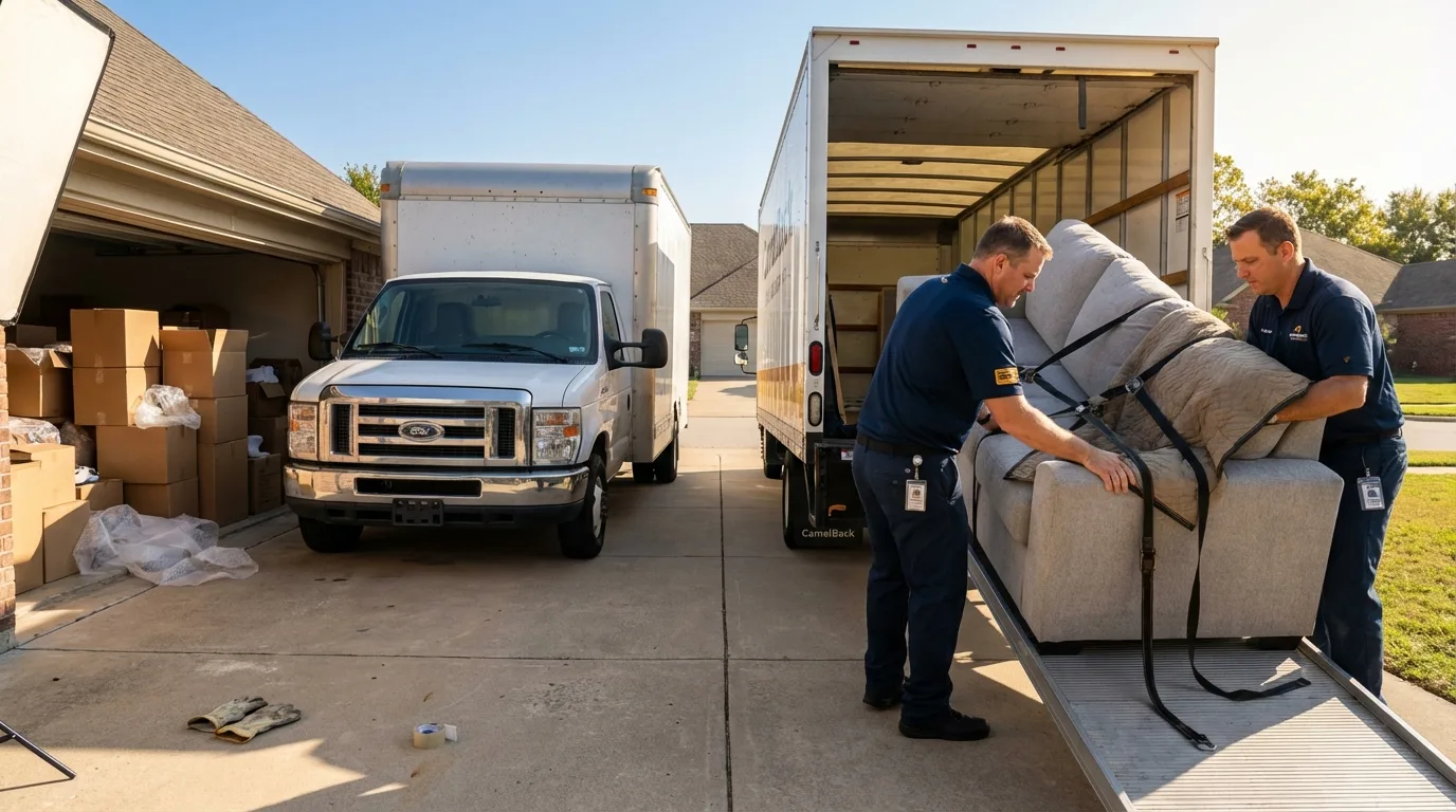 DIY truck vs professional crew comparison in Lowellville